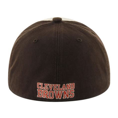 Mens Cleveland Browns Historic Logo '47 Brand Brown/White Classic ...