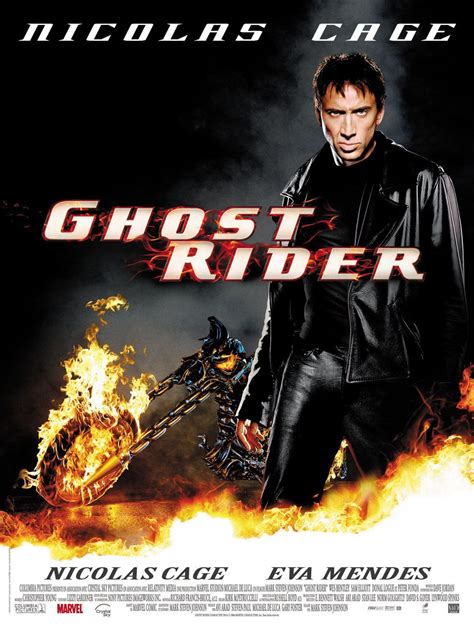 Nicolas Cage, actor in Ghost Rider | Ghost rider 2007, Ghost rider movie, Ghost rider