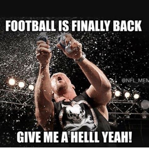 Waking up and knowing that football is finally back! Happy Thursday ...