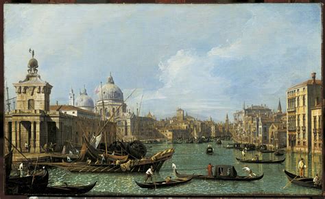 Canaletto (Venice 1697-Venice 1768) Venice: The Grand Canal from the Salute towards the Cari ...