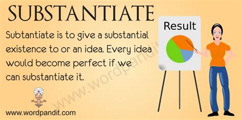 substantiate | Wordpandit