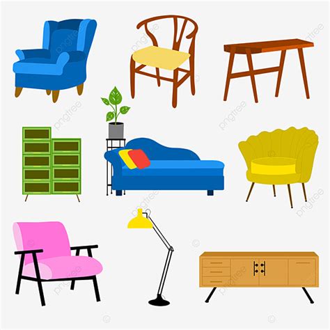 Living Room Furniture Clipart | Baci Living Room