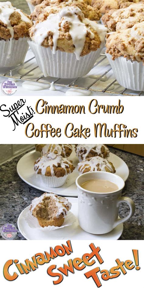 Cinnamon Crumb Coffee Cake Muffins – The Kitchen Whisperer