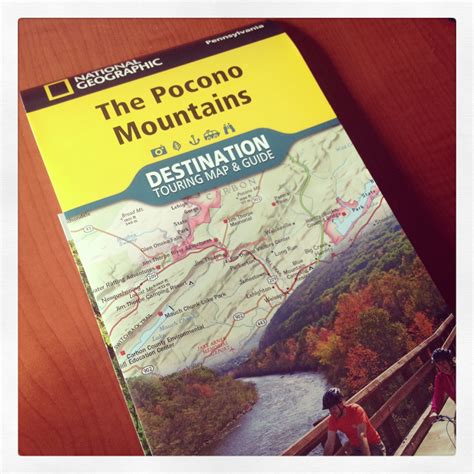 Pocono Mountains Destination Map | Hiking map, Poconos, Pocono mountains