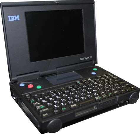 IBM Palm Top PC110 - Portable Computer - Computing History