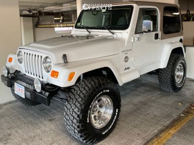 2000 Jeep TJ 15x10 -38mm Alloy Ion 171 | Jeep tj, Jeep wrangler lifted, Custom jeep wrangler