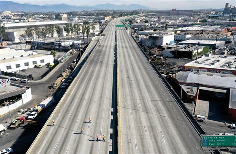 Person of interest sought in connection with I-10 freeway fire in Los ...