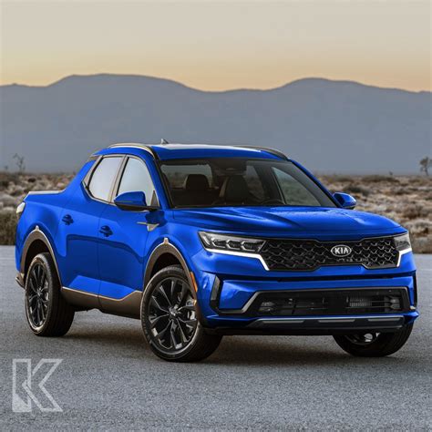 New Kia Pickup Truck Imagined With Santa Cruz Underpinnings, Sorento ...