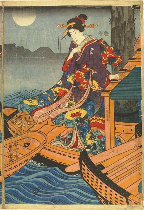 Woodblock Print | Utagawa Kunisada | V&A Explore The Collections