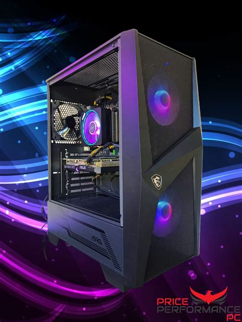 Ryzen 7 3700X 8 core 4ghz gaming PC with 16gb DDR4, RTX 3060 Ti, NVMe | Price Performance PC