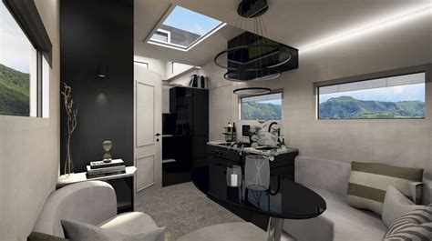 $1-million Unimog RV gentrifies unwelcoming lands in ultramodern style