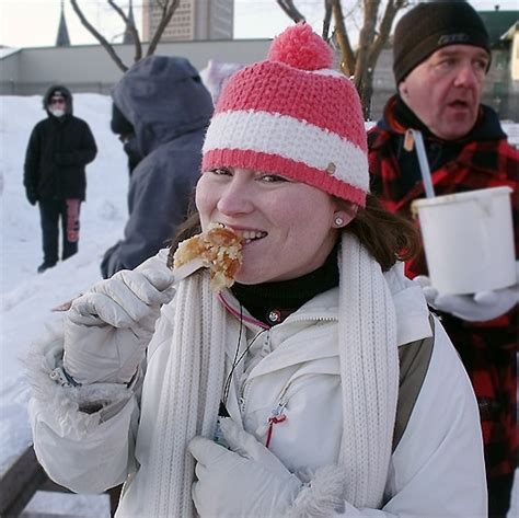 Quebec City Winter Carnival Food