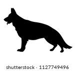 German Shepherd Dog Silhouette Free Stock Photo - Public Domain Pictures