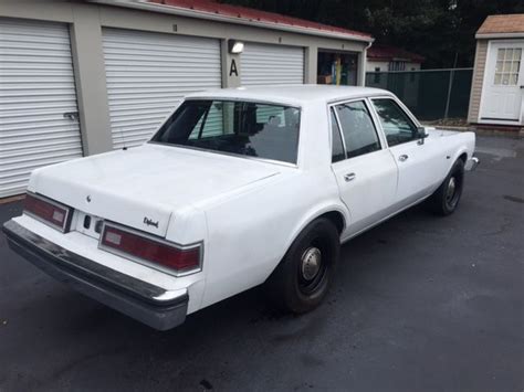 1987 DODGE DIPLOMAT 318 5.2 POLICE CAR PACKAGE CHP LAPD NYPD ADAM-12 ...