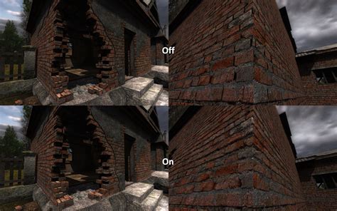 Parallax Occlusion Mapping Comparison image - STALKER Shaders MAX mod for S.T.A.L.K.E.R. Shadow ...