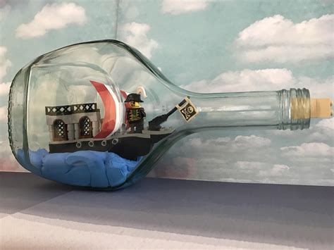 Lego Ship in Bottle : lego