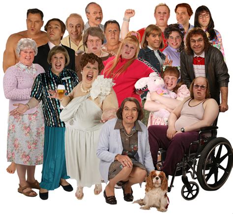 An explanation of a persona? Just think of little britain characters ...