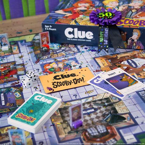 CLUE: Scooby Doo! Board Game | Official Scooby-Doo! Merchandise Based on The Popular Scooby-Doo ...