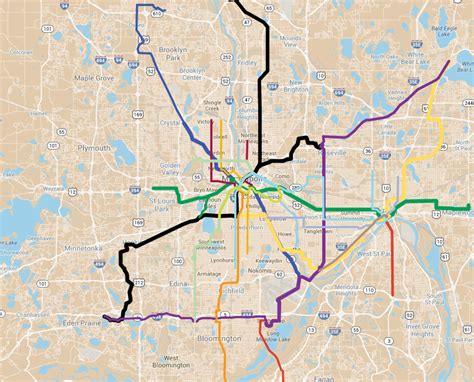 Minneapolis Light Rail Expansion Map | Americanwarmoms.org