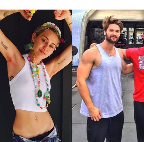 Miley Cyrus: Pink Armpit Hair & Pubic Hair Photo To Turn On Patrick Schwarzenegger – Hollywood Life