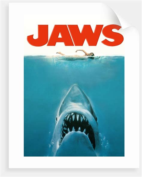 Jaws Movie Poster Original Artwork posters & prints by Revolution Posters