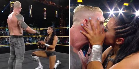 Indi Hartwell Proposes To Dexter Lumis On NXT