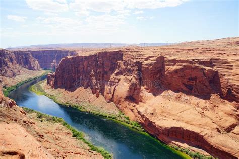 Colorado River in Arizona State Stock Image - Image of color, ground ...