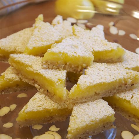 Lemon Bars with Almond Crust | Pick Fresh Foods