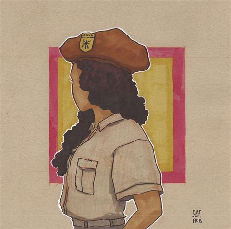 Investigate.Conversate. Illustrate: Inktober 2018 - Brown Berets