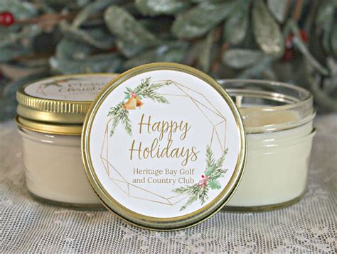 Bulk Christmas Candles / Corporate Gift / Christmas Gift / - Etsy