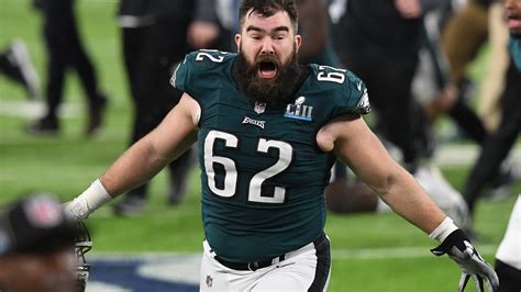 Jason Kelce emotional after Philadelphia Eagles' Super Bowl win