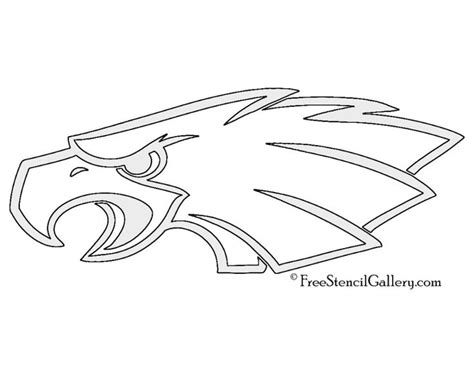 NFL Philadelphia Eagles Stencil | Free Stencil Gallery | Philadelphia ...