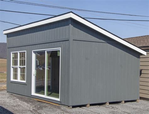 12x20 Lean To With Finished Interior | Pine Creek Structures