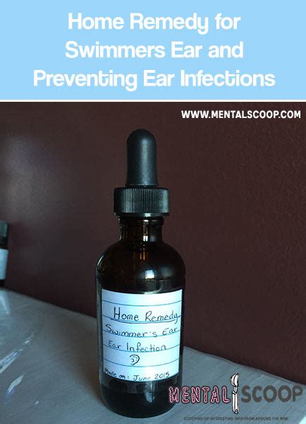 Home Remedy for Swimmers Ear and Preventing Ear Infections - Mental Scoop