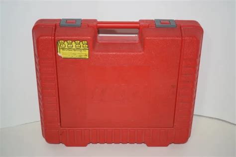 VINTAGE 1985 LEGO Bin Plastic Storage Container Case Red Carry Box (Box ...