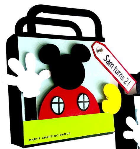 Mickey Clubhouse Party Bags - Mickey Mouse Favor Bags - Mickey Mouse G – Silva Creations LLC