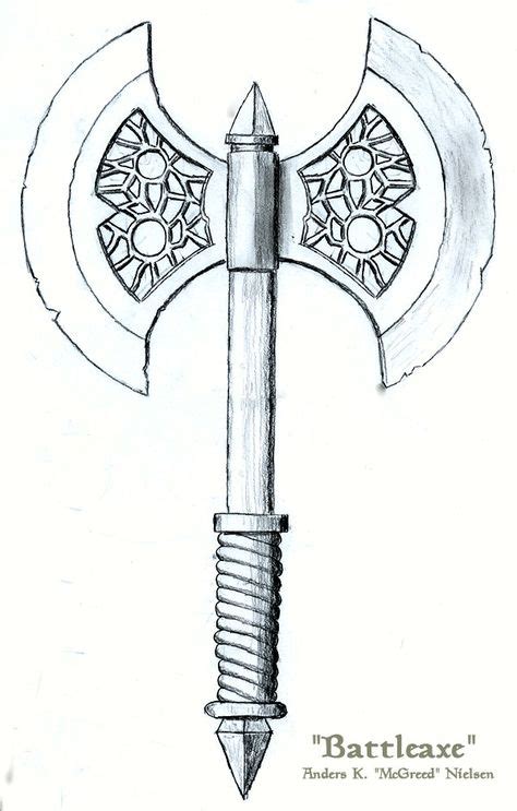 23 Battle Axe Tattoo Drawings ideas | axe tattoo, battle axe, axe