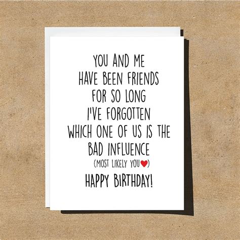 Funny Birthday Card Funny Birthday Card Friend Funny - vrogue.co