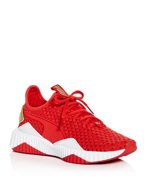 PUMA Defy Varsity Sneaker (women) in Red - Lyst