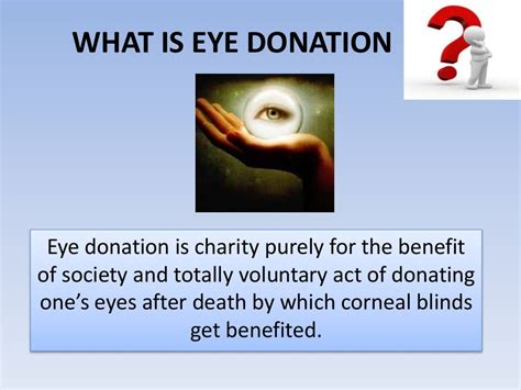 Eye donation