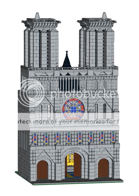 LEGO Custom Modular Cathedral Instructions | eBay