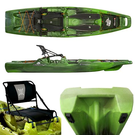 Perception Outlaw 11.5 - Sit on Top Fishing Kayak | Moss Camo - Kayak City