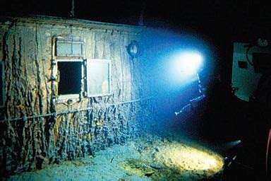 Sunken Titanic interior, exterior shown in never-before-seen clips ...