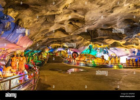 Interior of the Ramayana Cave at Batu Caves complex, Kuala Lumpur, Malaysia Stock Photo - Alamy