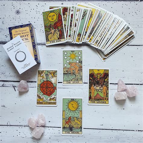 The Original Rider Waite Tarot Deck - Etsy UK | Rider waite tarot decks ...