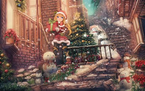 Top 82+ christmas anime backgrounds latest - in.cdgdbentre