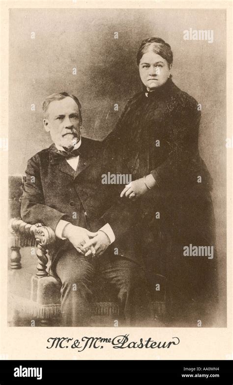 Louis Pasteur Wife Stock Photo - Alamy