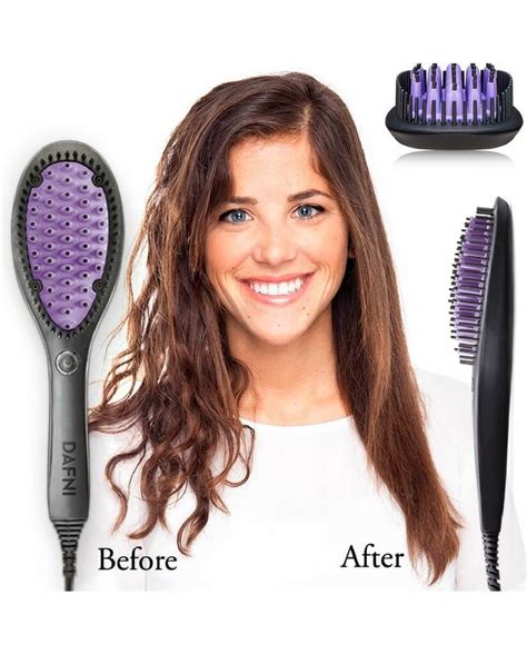 Hair Straightener Brush Before And After