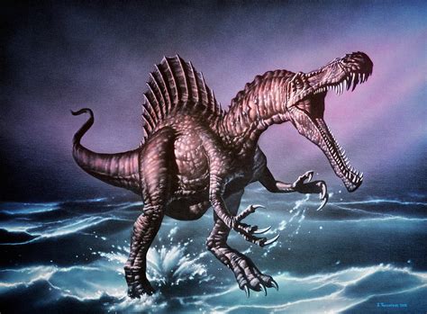 Spinosaurus Dinosaur Photograph by Joe Tucciarone - Pixels