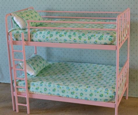 Ideas For Make Barbie Bunk Bed — Bedroom Ideas | Doll bunk beds, Metal ...